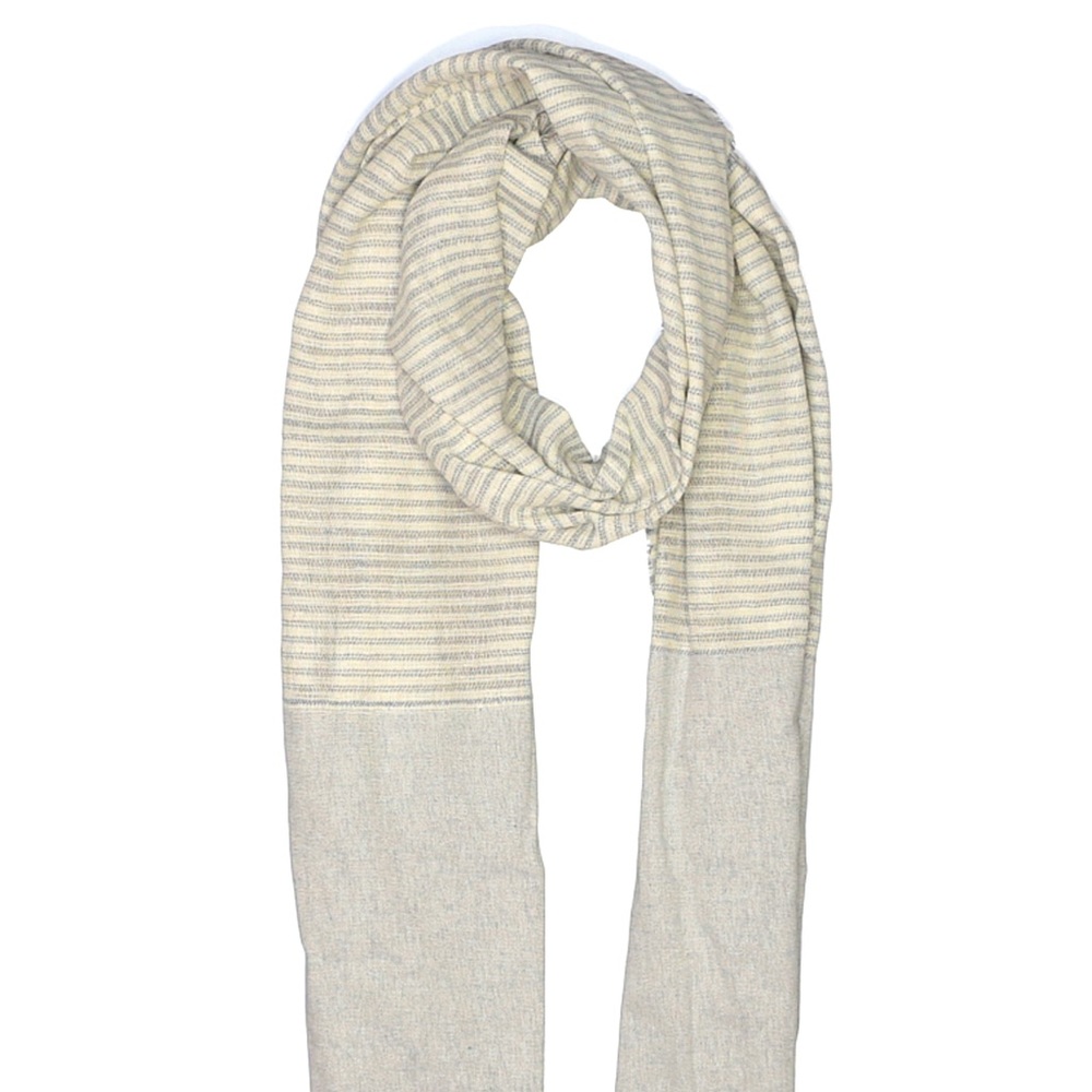 Tribe Alive x Be Kind by Ellen Denim and cream scarf